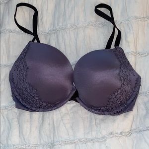 Purple front closure Victoria Secret push up bra